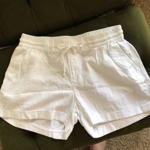 White Linen Old Navy Shorts